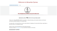 Desktop Screenshot of berserkergames.net